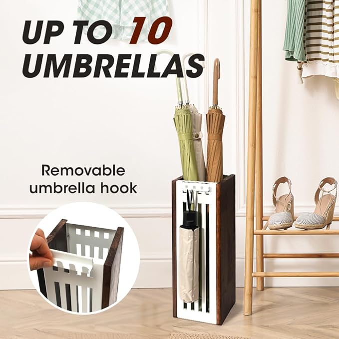 J JACKCUBE DESIGN Umbrella Stands - MK1405 (White)