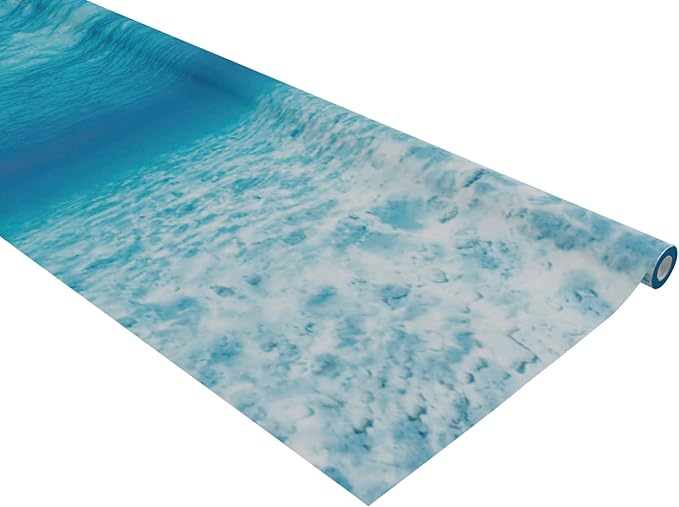 Fadeless Bulletin Board Paper, Fade-Resistant Paper for Classroom Decor, 48” x 50’, Under the Sea, 1 Roll