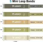 LEEKEY Resistance Bands, Exercise Bands with Handles,Pull Up Assist Bands - Band Set with Door Anchor - Bands for Working Out,Band for Men and Women Fitness Training,Home Workouts