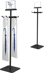 Montex Wet Umbrella Stand with Free 200 Plastic Umbrella Bags and Holder