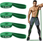 ROSAPOAR Resistance Band Pull up Band Fitness Exercise Bands Natural Latex for Workout Body Stretch Powerlifting Band Fitness Sport Training at Home/The Gym