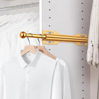 FIRJOY 12" Valet Rod for Closet Pull Out (1 Pack, Orange)