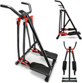 Air Walker Exercise Machine,Foldable Elliptical Machine for Home,Mini Elliptical for Full-Body Low-Impact Exercise with LCD Display Ideal for Home Gym