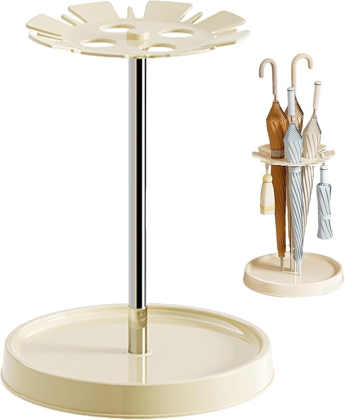 Umbrella Stand - 45cm Free-Standing Round Umbrella Holder, Entryway for Long/Short Umbrellas, Stylish Storage Solution for Home & Office, Durable & Space-Saving.