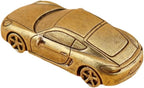 Car Statue Study Brass Artware for Living Room House Warming Gift Decorative