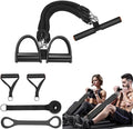 Resistance Bands for Exercise,6-Tube Elastic Yoga Pedal Puller Resistance Band, Natural Latex Tension Rope Fitness Equipment, for Abdomen/Waist/Arm/Leg Stretching Slimming Training