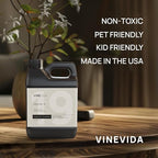 VINEVIDA [32 Fl Oz] Caribbean Teakwood Fragrance Oil for Cold Air Diffusers, Essential Oils for Diffuser Oil Refill & Air Freshener Room Spray