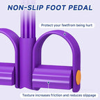 Pedal Resistance Bands with Handle, 8 tube/10 Tube Stretch Bands, Fitness Shaping Yoga Exercise Equipment, Natural Rubber Tension Rope, for Abdominal, Leg, Arm and Back Slimming Training