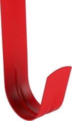 Sattiyrch 15" Wreath Hanger for Front Door,Sturdy Steel Wreath Door Hanger,Over The Door Hanger Hook (Red,1)