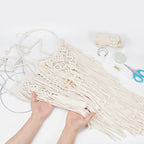 Macrame Kits for Adults Beginners Easy 3 Set Moon Star Craft Kits DIY Dream Catcher Kit with Instructions Video Macrame Wall Hanging Supplies Dream Catcher Kit for Room Wall Decoration