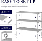 Kitsure Shoe Rack - Non-Woven Shoe Rack Shelf, Shoe Organizer for Closet, Entryway, Garage & Corridor, Stackable Shoe Shelves, 27.5" Wide - 3 Tier, Grey