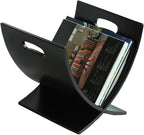 Oceanstar M1170 Contemporary Wooden Magazine Rack, Espresso