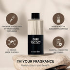 COCODOR Reed Diffuser Oil Refill/Clean Linen /6.7oz(200ml) / 3 Pack/Aromatherapy, Home Fragrance, Scented Oils, Oils for Reed Diffuser, Bathroom Home Decor