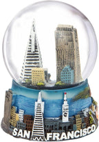 Mini San Francisco Snow Globe Landmarks and Skyline 2.5 Inches