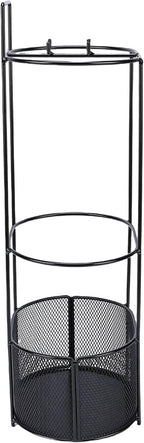Sorandy Umbrella Stand, Iron Structure Holder, Hollow Mesh Design Stand with Water Drainage, Ideal for Home, Office, Hallway & School