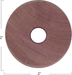 Household Essentials Cedar Fresh Cedar Rings, Pack of 6, Solid Eastern Red Cedar, Natural Moth and Odor Deterrent, Eco-Friendly and Chemical-Free, Perfect for Wire and Plastic Hangers, Natural