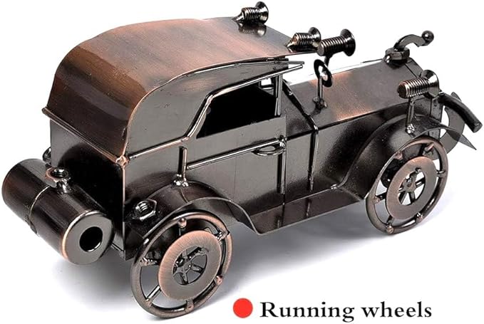 Handcrafted Metal Vehicle Model Handcrafted Collections Collectible Vehicle for Bar or Home Decor Decoration Great Gift