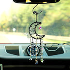 Artilady Dream Catcher for Girls - Butterfly Small Black Dream Catchers with Crystals Cute Room Decor for Teen Girls Boys Boho Bedroom Wall Home Decorations Birthday Christmas Women Gifts