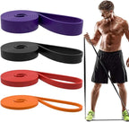Resistance Bands, Pull Up Assist Bands - Workout Bands, Eexercise Bands, Long Resistance Bands Set for Working Out, Fitness, Training, Physical Therapy for Men Women