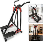 Air Walker Exercise Machine,Foldable Elliptical Machine for Home,Mini Elliptical for Full-Body Low-Impact Exercise with LCD Display Ideal for Home Gym
