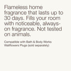 Bath & Body Works Wallflowers Refills, Mahogany Teakwood Scent, Plug-In Air Freshener Refills for Bedrooms, Bathrooms & Living Spaces, 2 Pack