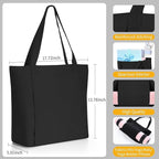 Yoga Bag Set for Women Including Yoga Mat Tote Bag, Booty Resistance Bands, Non Slip Sports Socks Silicone Ties for Pilates Travel Workout Office Home Gym