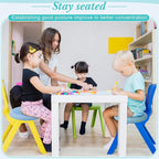 Libima 2 Pcs Wobble Cushion Wiggle Seat Flexible Sensory Seating Balance Disc Board for Men Women Physical Exercise Improving Posture Home Office