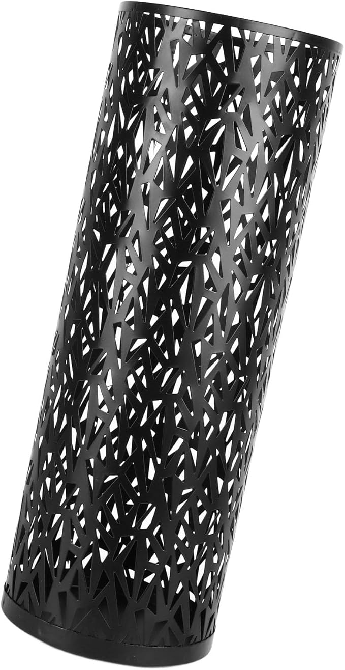 Semme Round Metal Umbrella Holder, and Watertight, Modern Design, Stable for Entryway, Office, Home Use (M)
