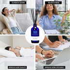 Xcleen Reed Diffuser Set, Velvet Peach Scent Fragrance Oil Diffuser, Reed Diffusers for Home, Bathroom Air Fresheners & Decor