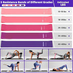Pilates Essential Kit for Women,13pcs Pilates Equipment for Home Workouts,with Pilates Ring and Ball,5 Resistance Bands and Other Equipment,for Pilates Beginners,Enthusiasts and Professionals