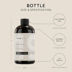 VINEVIDA [16 Fl Oz] Caribbean Teakwood Fragrance Oil for Cold Air Diffusers, Essential Oils for Diffuser Oil Refill & Air Freshener Room Spray