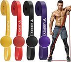 LEEKEY Resistance Bands, Exercise Bands,Pull Up Assist Bands - Bands for Working Out,Band for Men and Women Fitness Training, Physical Therapy,Home Workouts