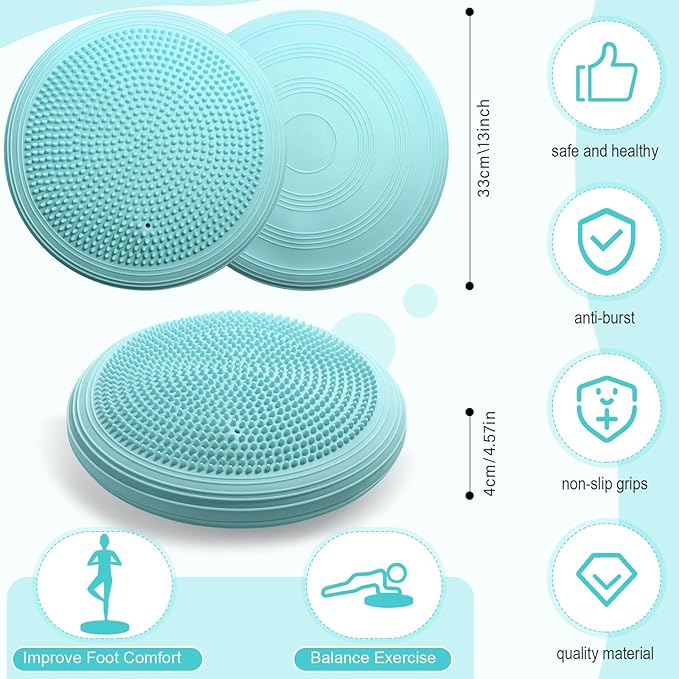 Libima Wobble Cushion Wiggle Seat for Sensory Kids, Flexible Seating for Classroom Elementary Balance Board for Office School Home