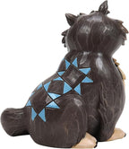 Enesco Disney Traditions Collection by Jim Shore Cinderella Lucifer the Cat Miniature Figurine- Stone Resin Hand Painted Crafted Collectible Disney Princess Mini Figurines Home Decor Statue, 3.75 Inch