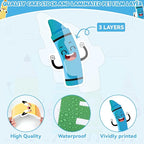gisgfim Classroom Bulletin Board Decoration Set Wall Door Decor Colorful Crayon Classroom Decorations for Kindergarten Preschool Elementary Middle School(Be Unique Let Your Colors Shine)