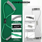 Resistance Band Figure 8 Exercise Cord, Fitness Resistance Bands with Handles, Exercise Tube Band for Arm and Shoulder Stretch