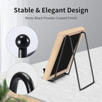Kruodop 12 Pack Plate Stands for Display, 6 Inch 4 Inch 3 Inch Plate Holder Display Stand, 3 Size Metal Frame Holder Stands for Book, Pictures, Photo Easel, Tabletop Art