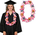 Leis for Graduation 2026, Artificial Flower Wreath with Cards Graduation Lays Gifts, Congrats Grad for High School