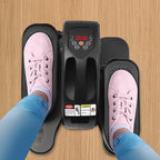 Under Desk Elliptical, 2 in 1 Ellipse Leg Exerciser for Seniors Adults 5Gear Electric Seated Pedal Exerciser W/Anti-Slip Pads Quiet Elliptical Machine with Remote Control for Home