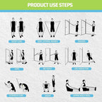 VEICK Resistance Bands, Exercise Bands, Workout Bands, Resistance Bands for Working Out with Handles for Men and Women, Exercising Bands for Fitness Weights Work Out at Home