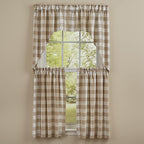 Park Designs Buffalo Check Natural Swag 72" x 36"