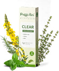 PUFFIAIR Botanical Fragrance Stick Set – Plant-Based Mullein, Thyme & Mint Botanical Scent, Portable Non-Electric Personal Fragrance Accessory, 2-Pack