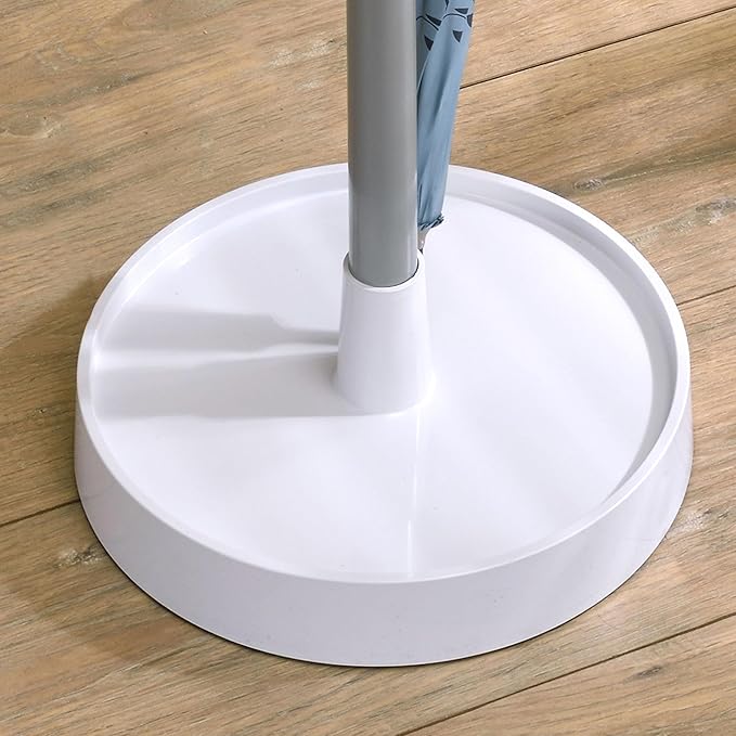 Kings Brand Furniture - Bromna Umbrella Stand Rack, Free Standing Umbrella Holder, White