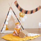 2pcs Longer Fall Tassel Garland, Pom Pom Tassel, Felt Ball Garland, Thanksgiving Wall Hanging Party Decorative Banner Pastel, Home Decoration Wedding Birthday Baby Shower
