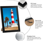 Giftgarden 4x6 Picture Frame Set of 18, Lightweight 4 by 6 Frames Bulk for Gallery Wall Photo Hanging and Tabletop Display, Black
