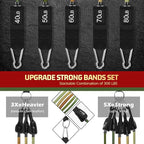 VEICK Resistance Bands, Exercise Bands, Workout Bands, Resistance Bands for Working Out with Handles for Men and Women, Exercising Bands for Fitness Weights Work Out at Home