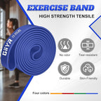 Resistance Bands Set for Men & Women - 4 Levels Exercise Band with Door Anchor, Pull Up Bands for Strength Training, Stretching, Powerlifting, Home Workouts