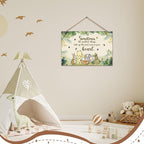 1PCS Winnie Quotes Baby Shower Sign, the Pooh Wall Hanging Decor, Sometimes the Most Things Wall Gifts, Adorable Winnie Sign for Nursery Home Bedroom, Baby Shower Party Supplies