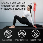 THERABAND Resistance Band 25 Yard Roll, Non-Latex Professional Elastic Stretch Bands for Upper & Lower Body Exercise Workouts, Physical Therapy, Lower Pilates, Flexibility, & Rehab, Dispenser Box