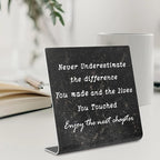 Retirement Gifts for Women,Men, Co-workers, Retired Gifts Goodbye Coworkers Leaving New Job Gifts Office Retirement Decorations On Shelf Table Desk for Living Room Office Bedroom dksg6